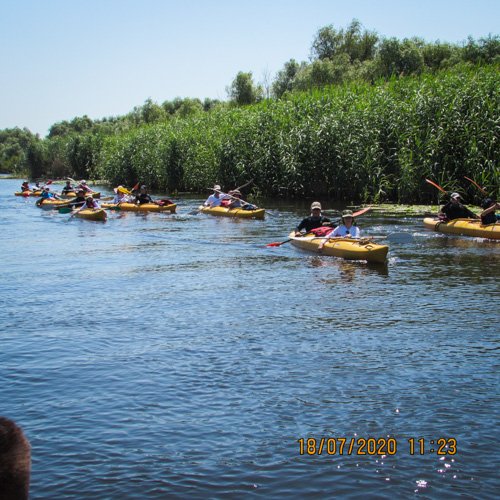caiace canal Delta Dunarii