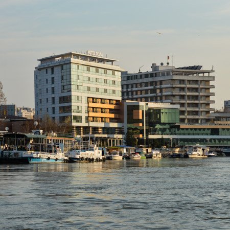 Vedere port Tulcea